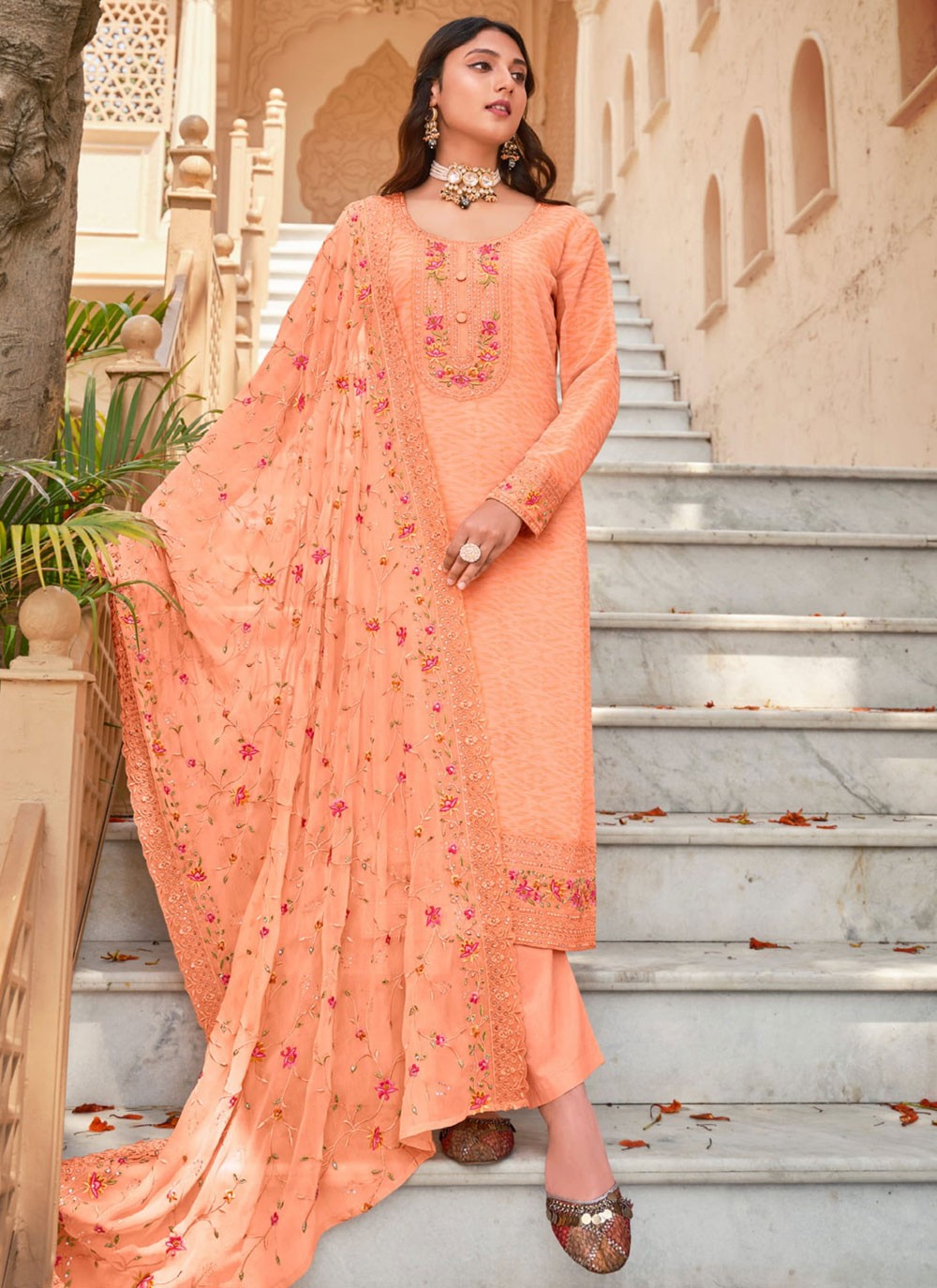 Georgette Salwar Suit - T2892