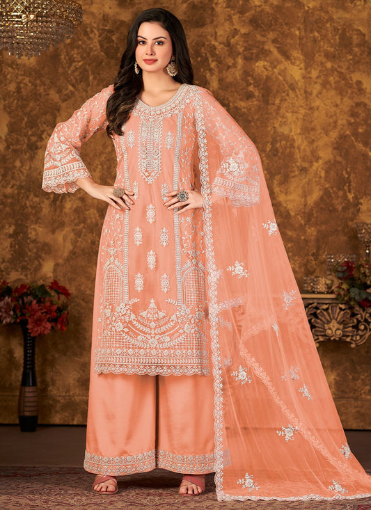 Net Salwar Suit - T851