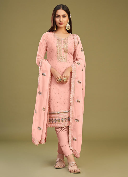 Georgette Salwar Suit - T1929