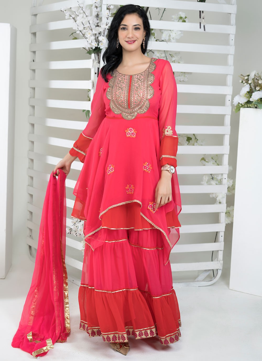 Handloom Silk Salwar Suit - T4132