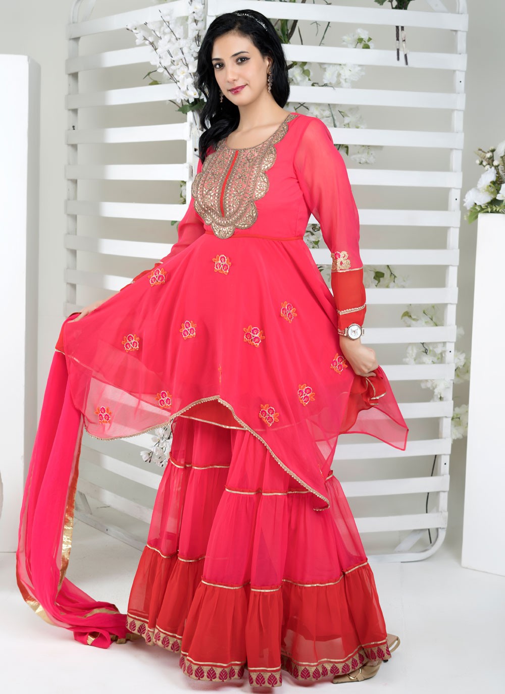 Handloom Silk Salwar Suit - T4132