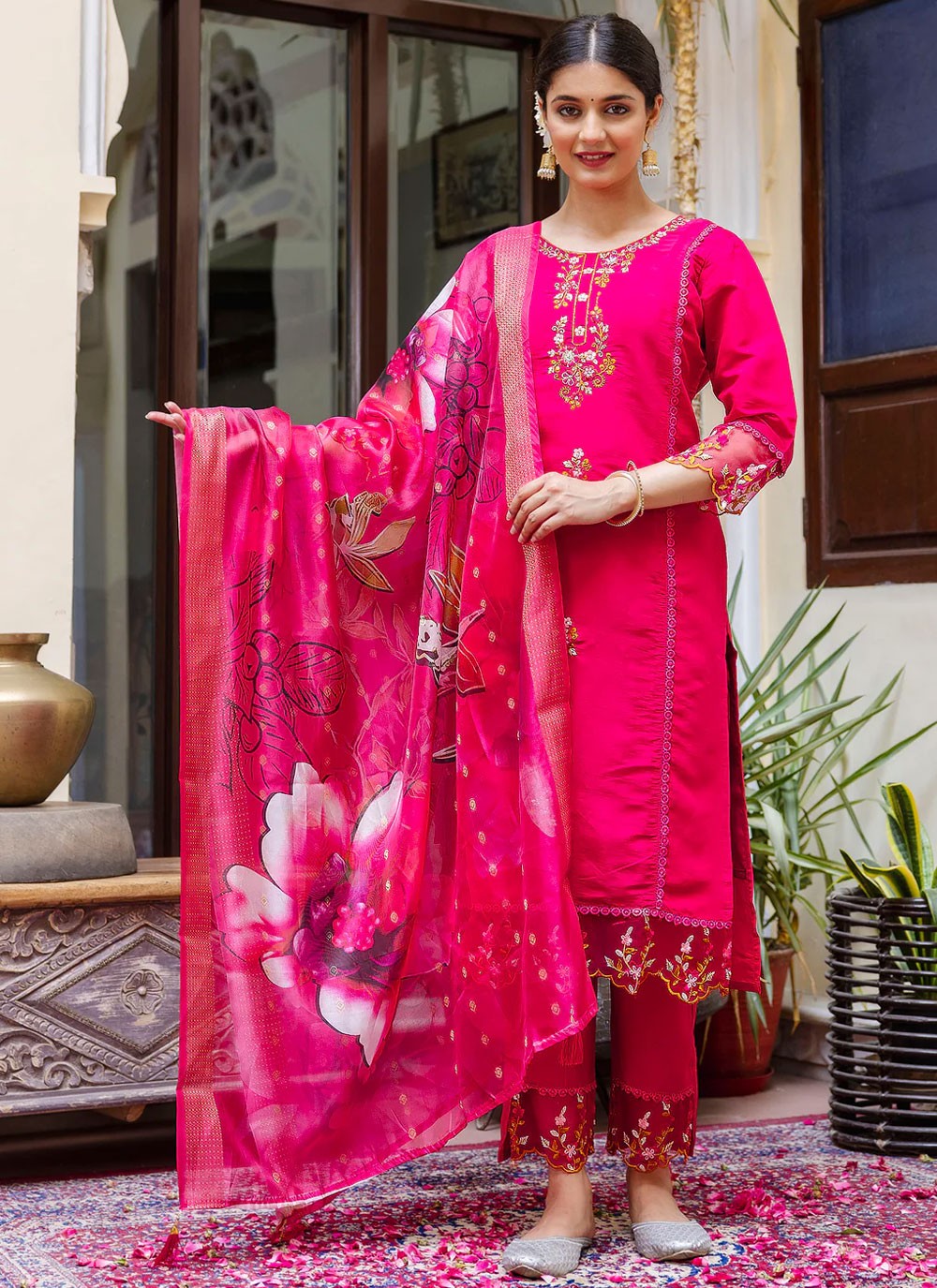 Viscose Salwar Suit - T3394