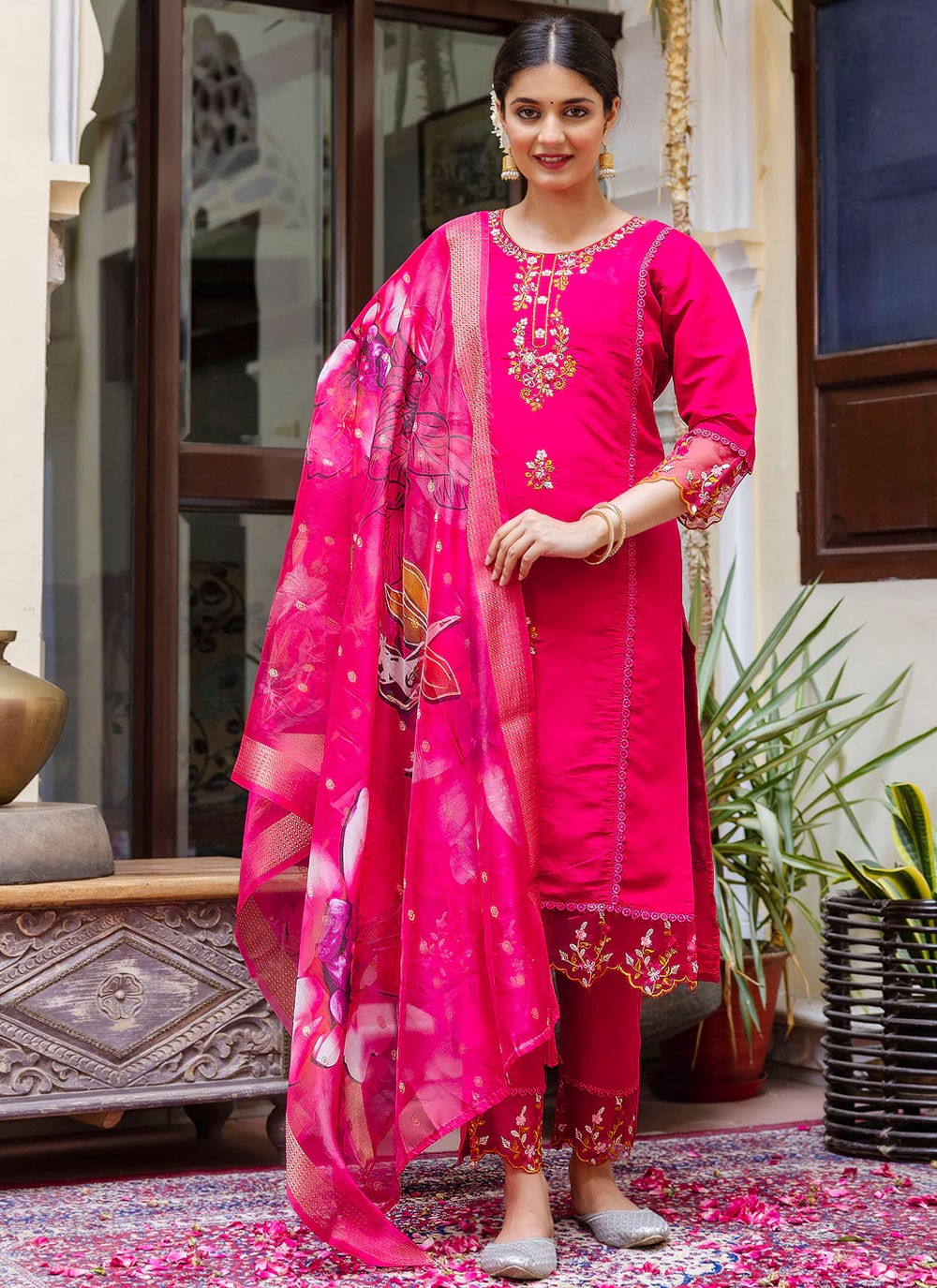 Viscose Salwar Suit - T3394