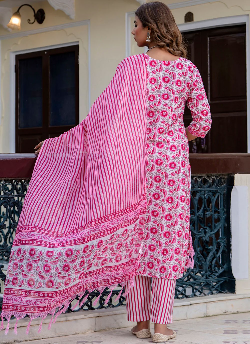 Blended Cotton Salwar Suit - T3849