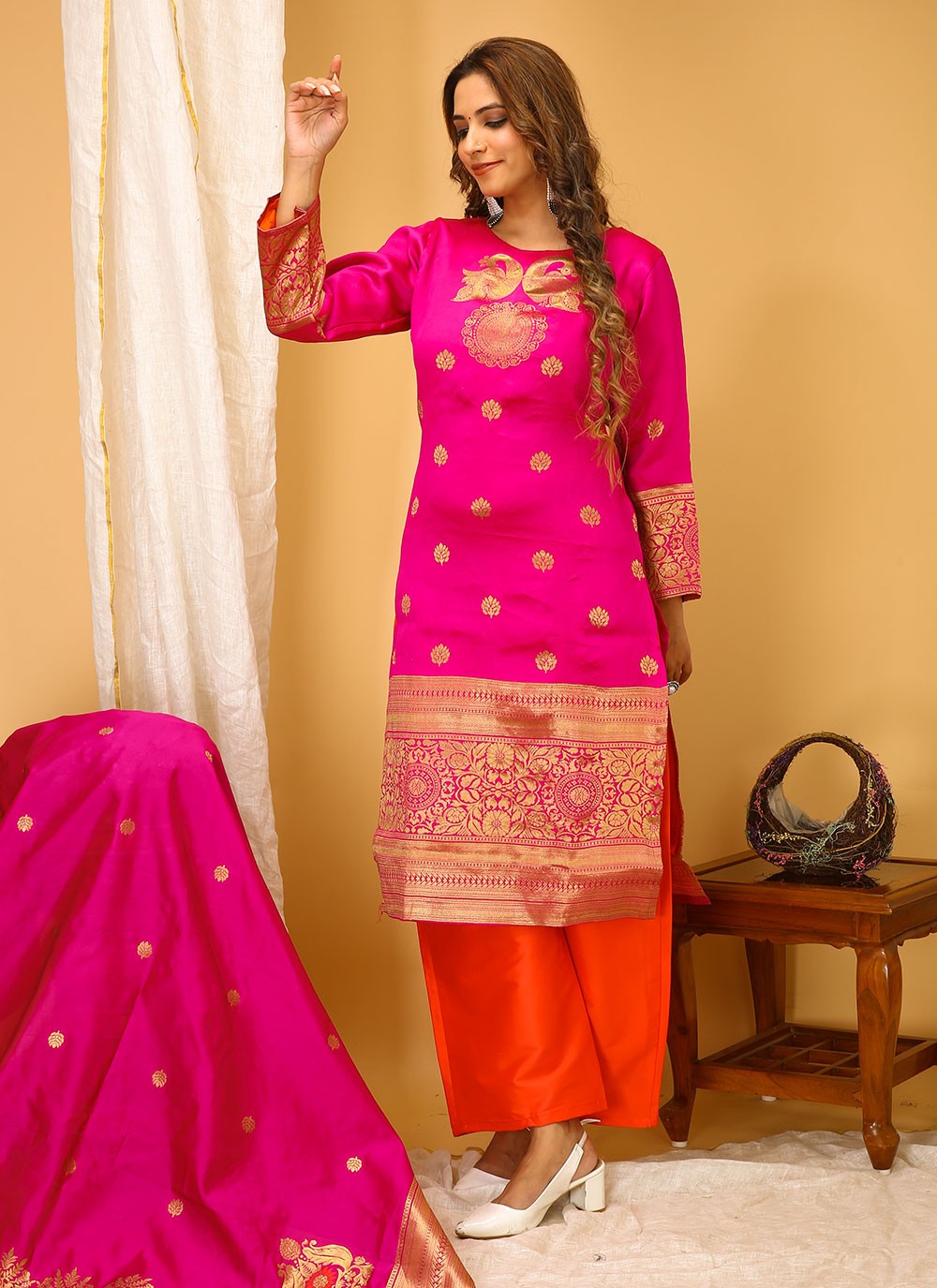 Rayon Salwar Suit - T1856