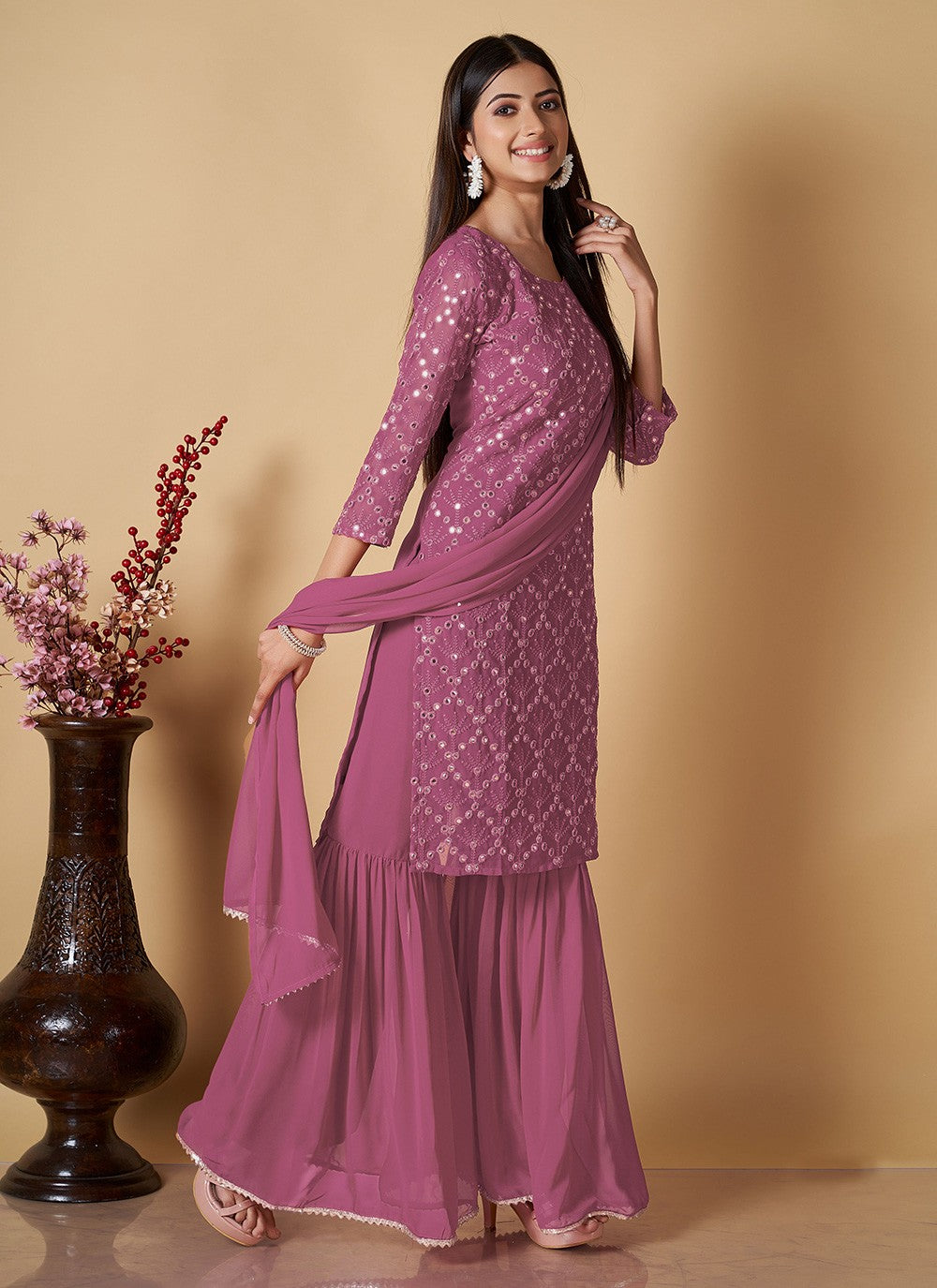 Georgette Salwar Suit - T1195