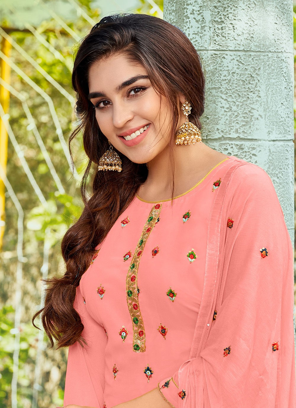 Georgette Patiala Suit - T863