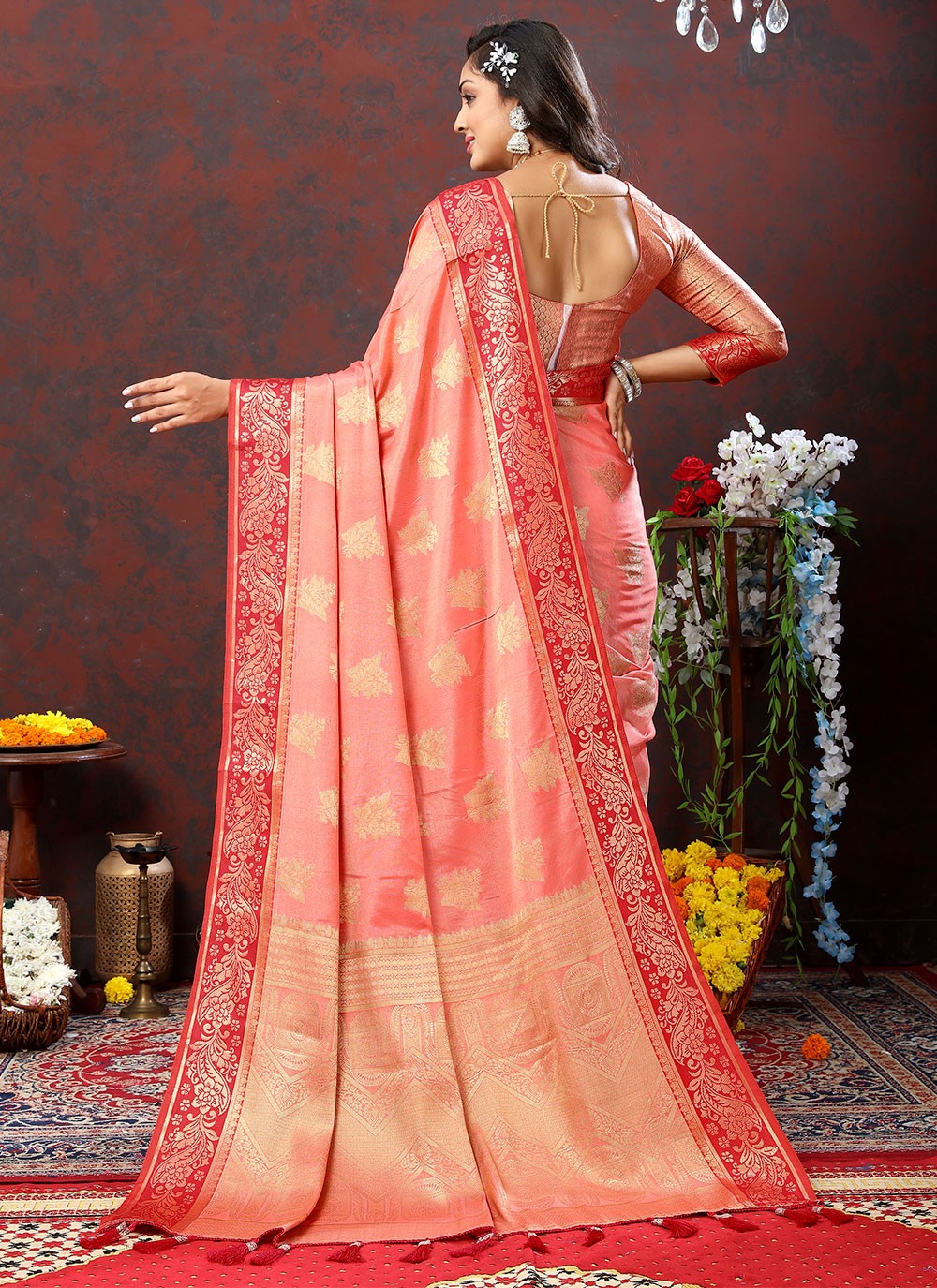 Classic Designer Soft Cotton Saree - S4848