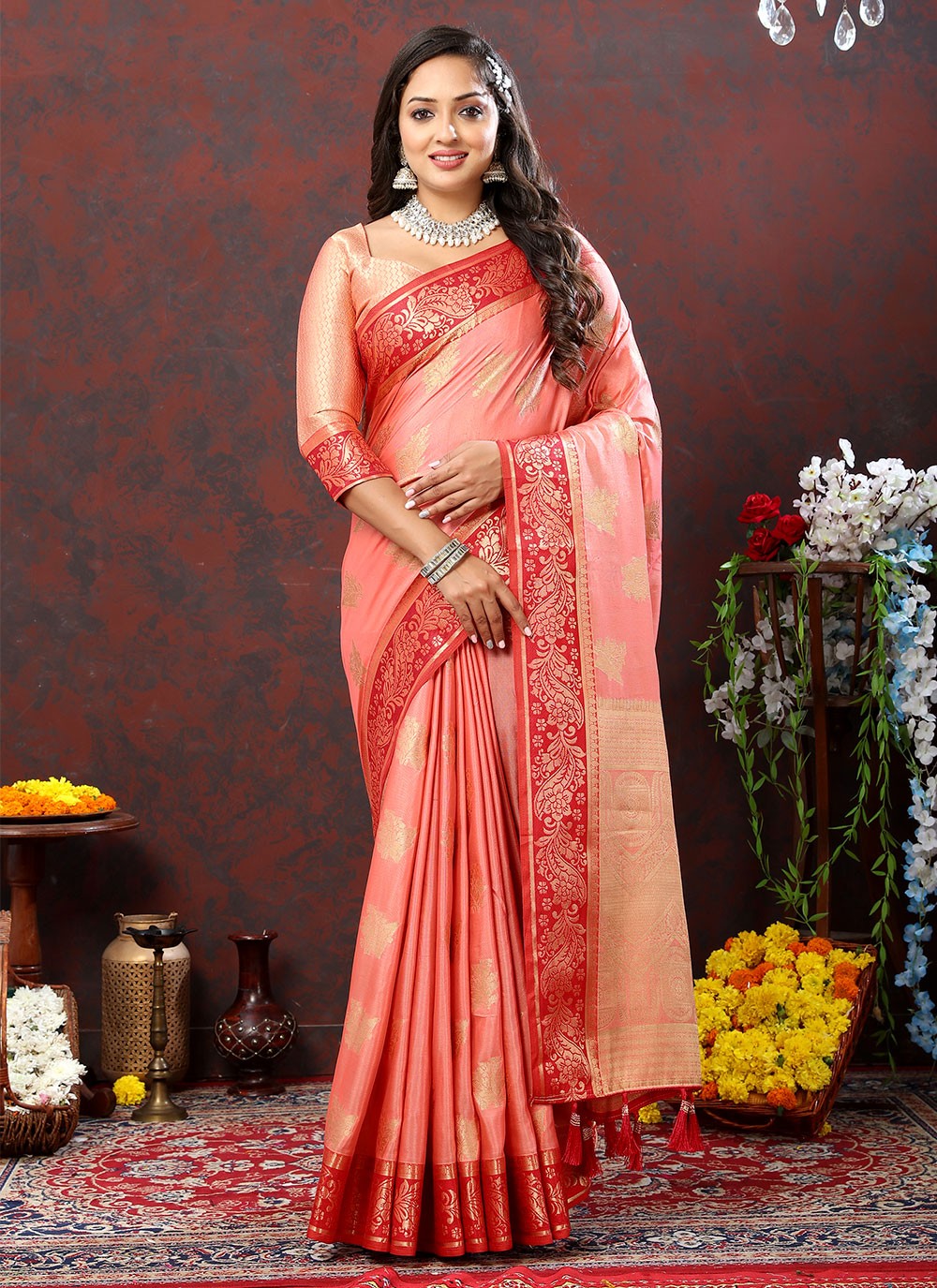 Classic Designer Soft Cotton Saree - S4848