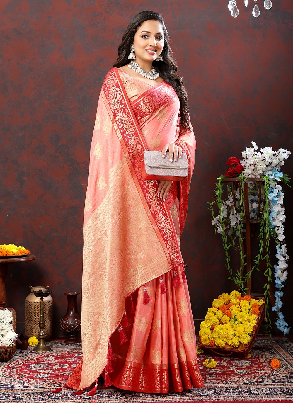 Classic Designer Soft Cotton Saree - S4848