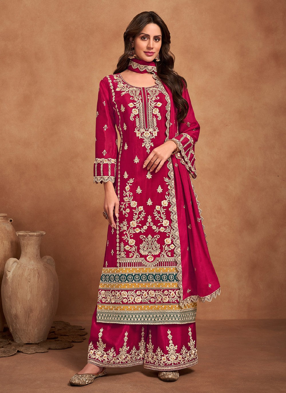 Chinon Salwar Suit - T2072