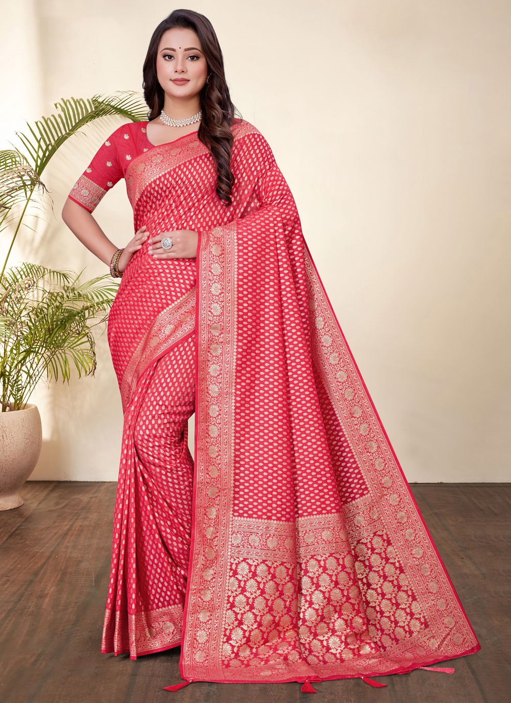 Classic Zari Silk Saree - S9526