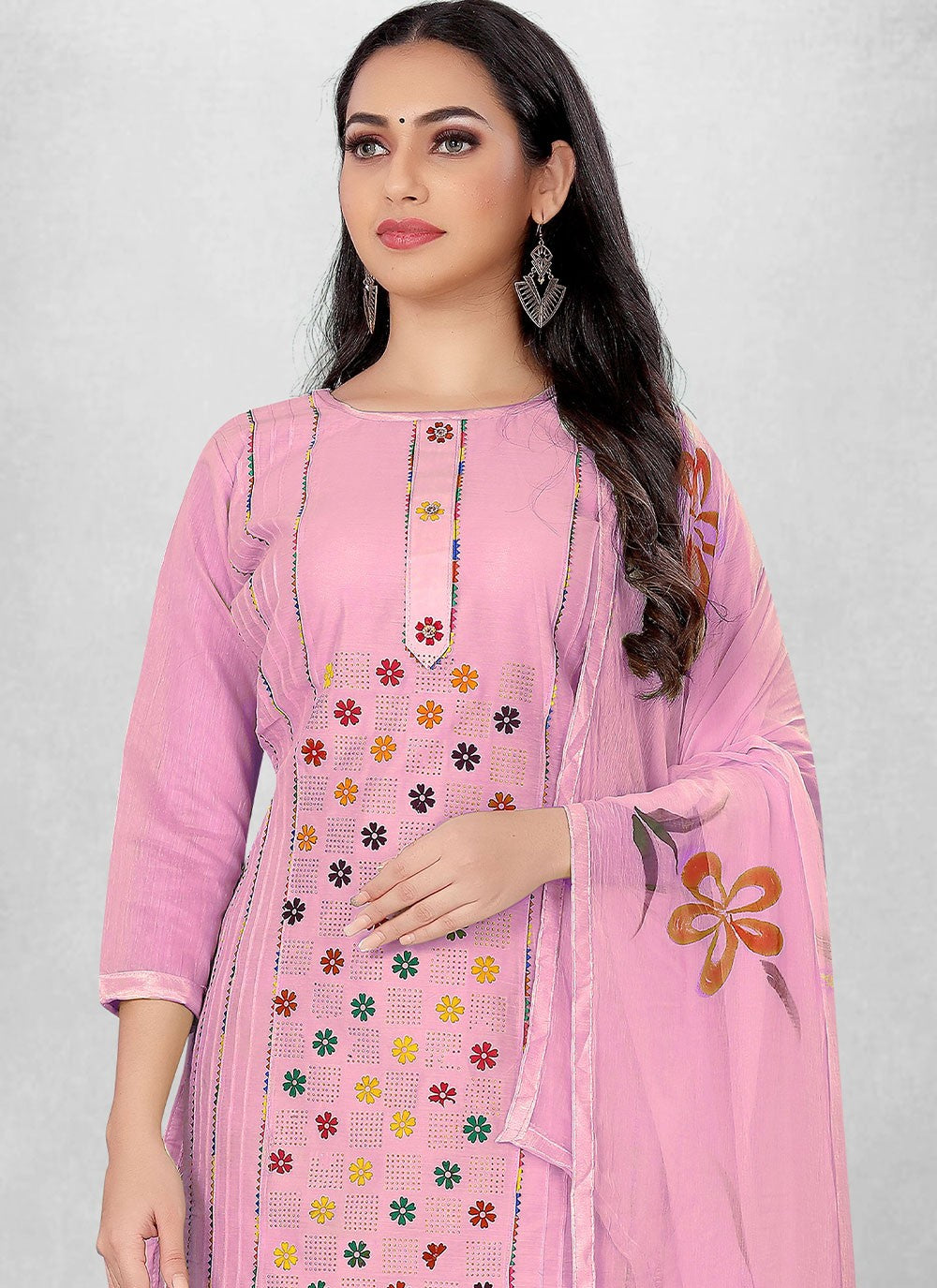 Cotton Salwar Suit - T908