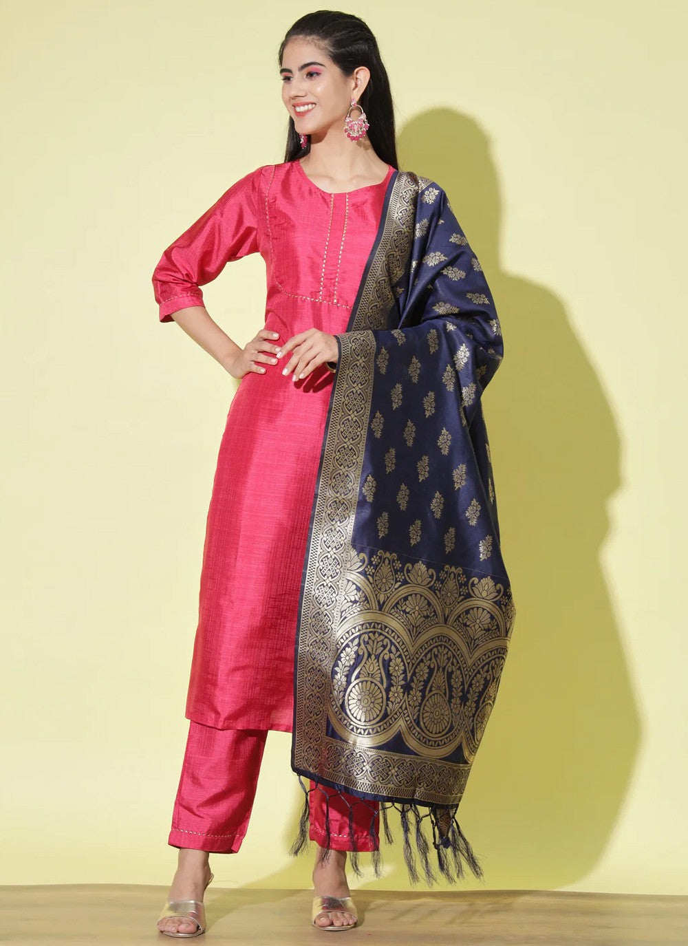 Cotton Silk Salwar Suit - T1508