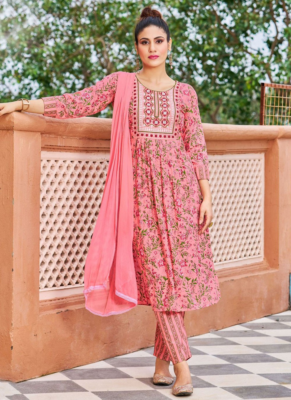 Rayon Salwar Suit - T2440