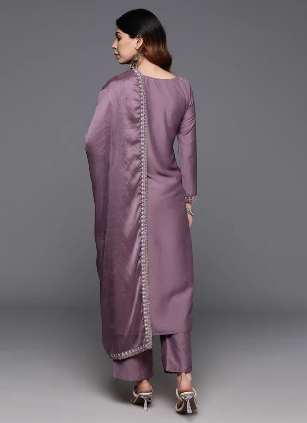 Chanderi , Viscose Salwar Suit - T3201