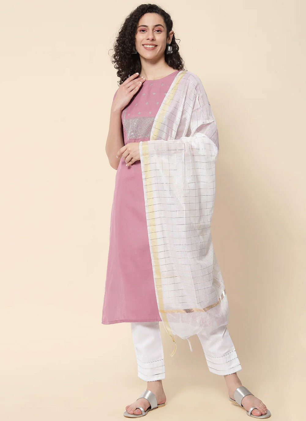 Cotton Salwar Suit - T1552