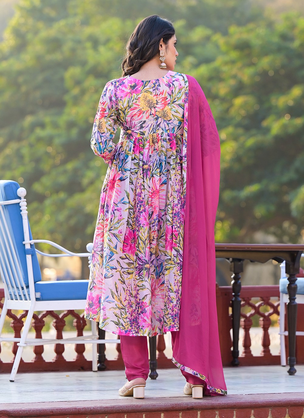 Georgette Salwar Suit - T1940