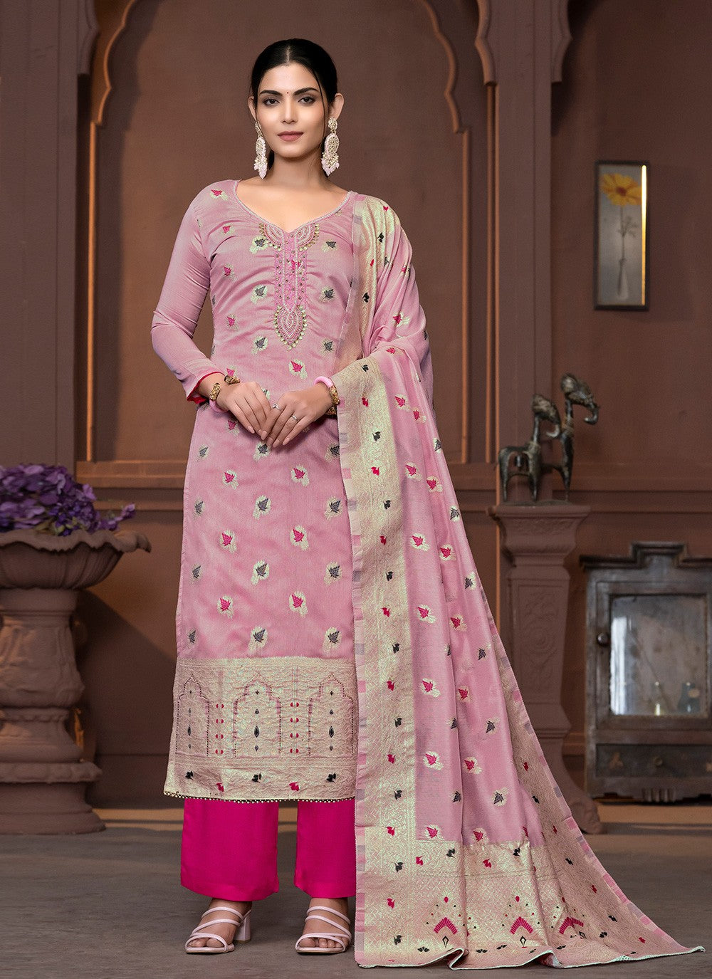 Modal Salwar Suit - T3445