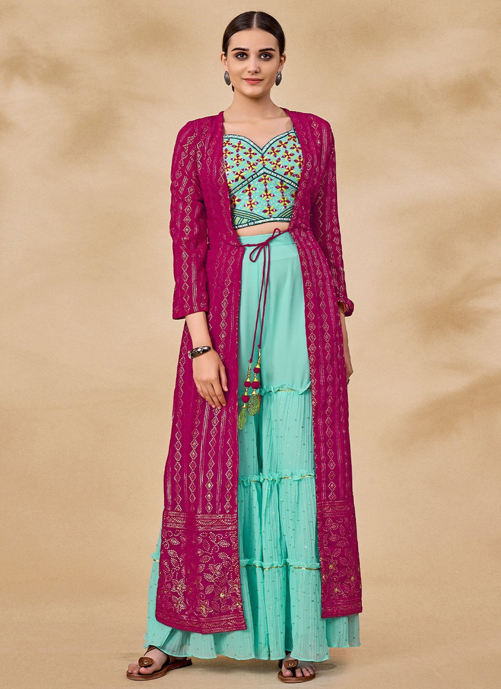 Georgette Salwar Suit - T912