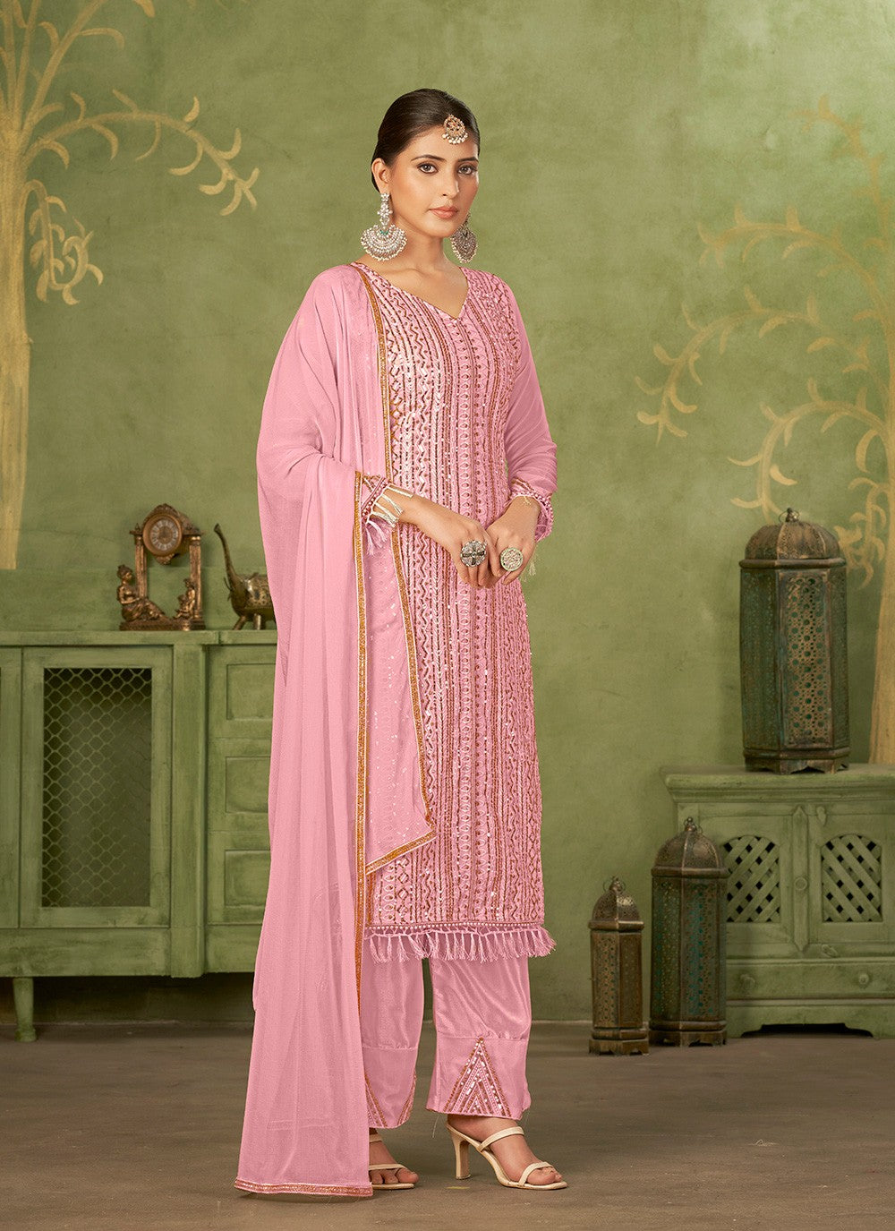 Georgette Salwar Suit - T2706