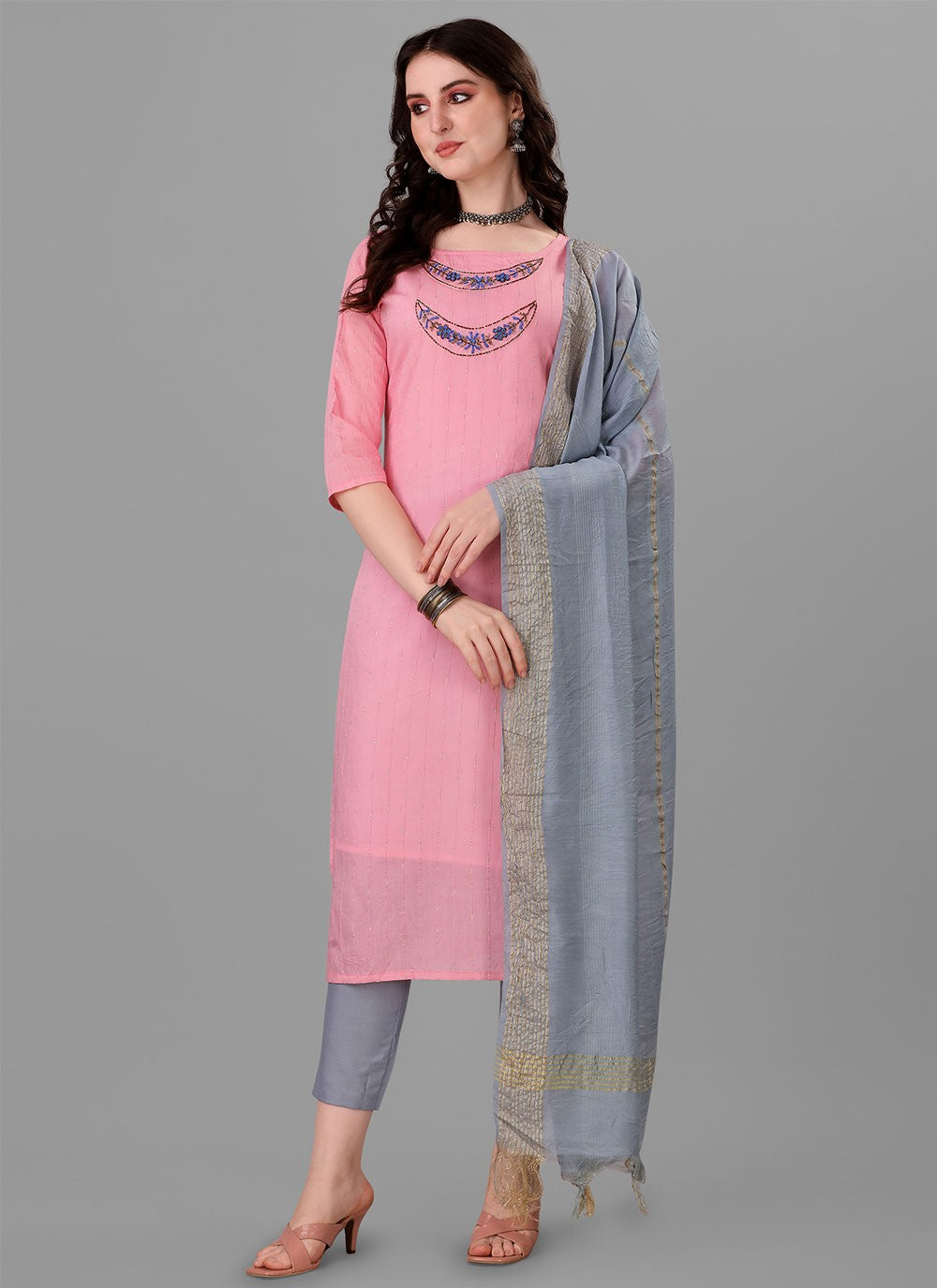 Handloom Cotton Salwar Suit - T951