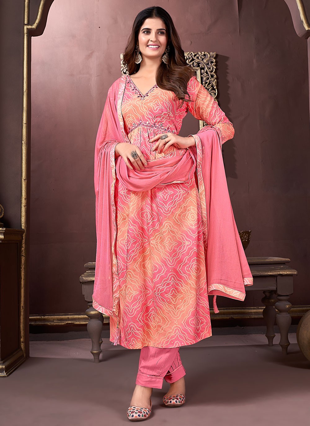 Rayon Salwar Suit - T2367