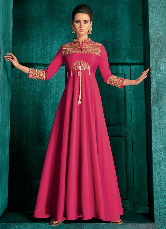 Silk Gown - G1086