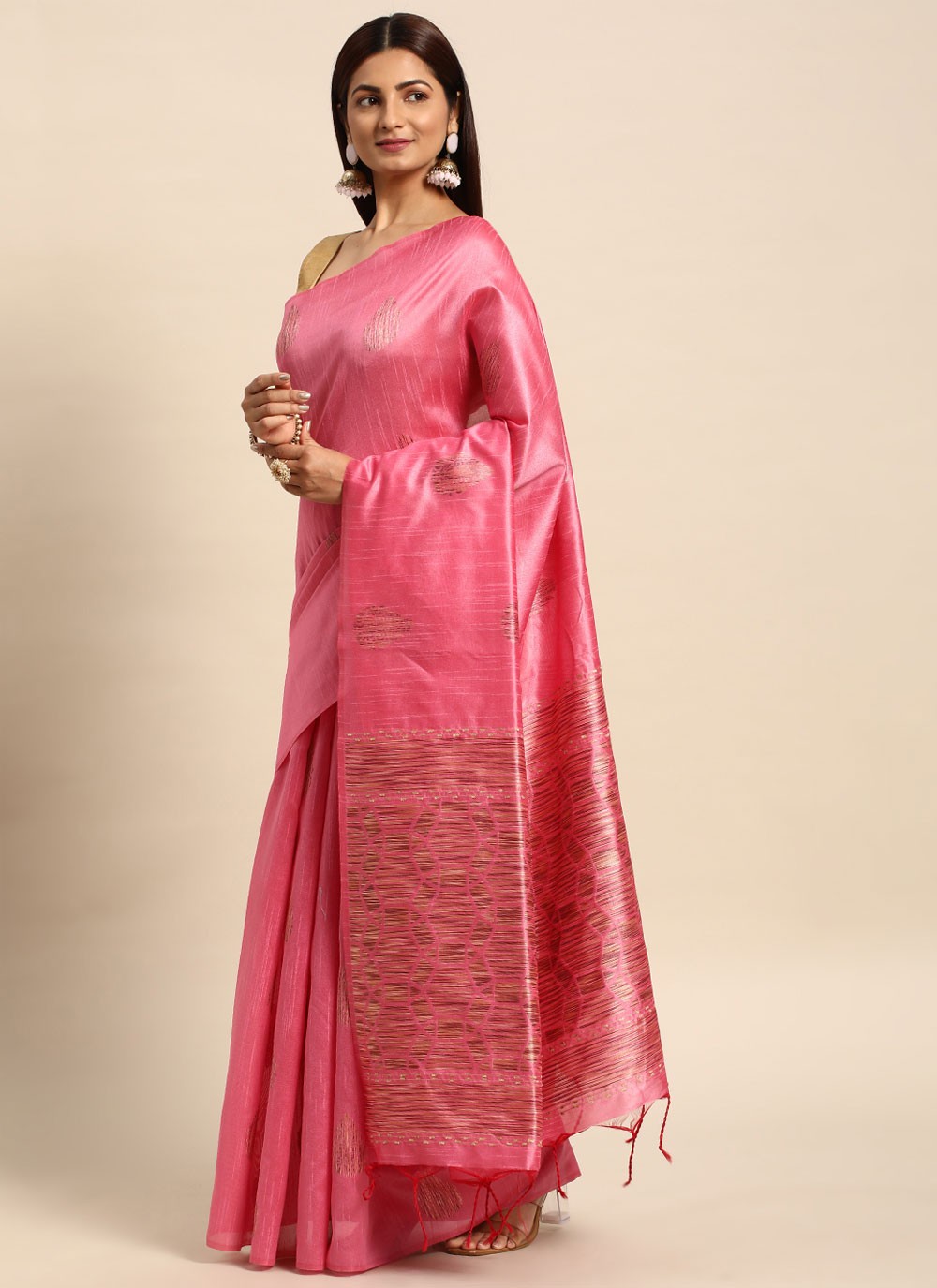 Woven Handloom Silk Saree - S11871