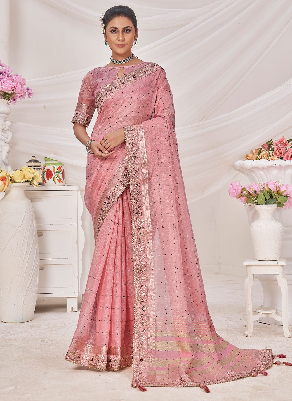 Classic Zari Banarasi Silk Saree - S6811