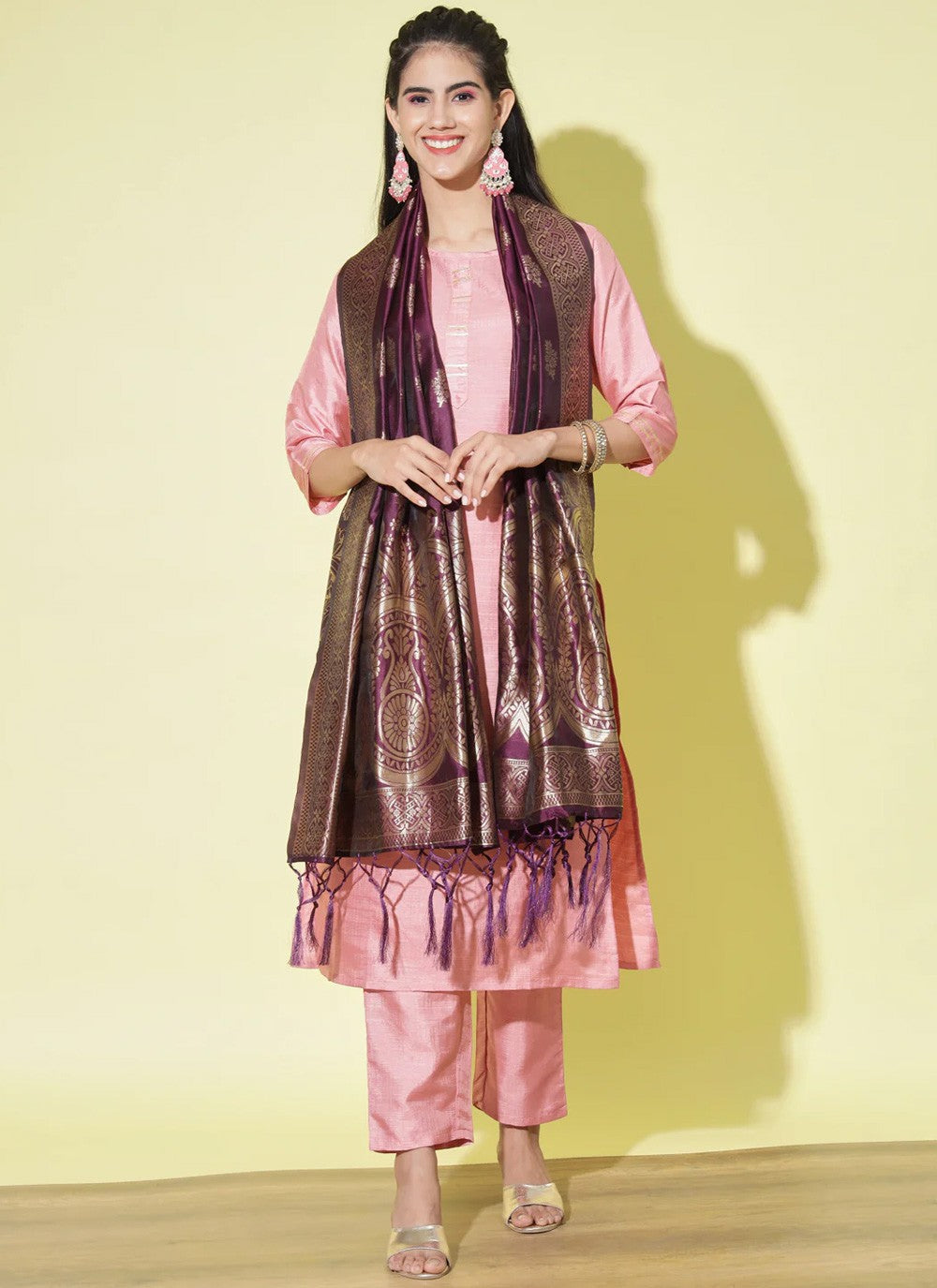 Cotton Silk Salwar Suit - T1508