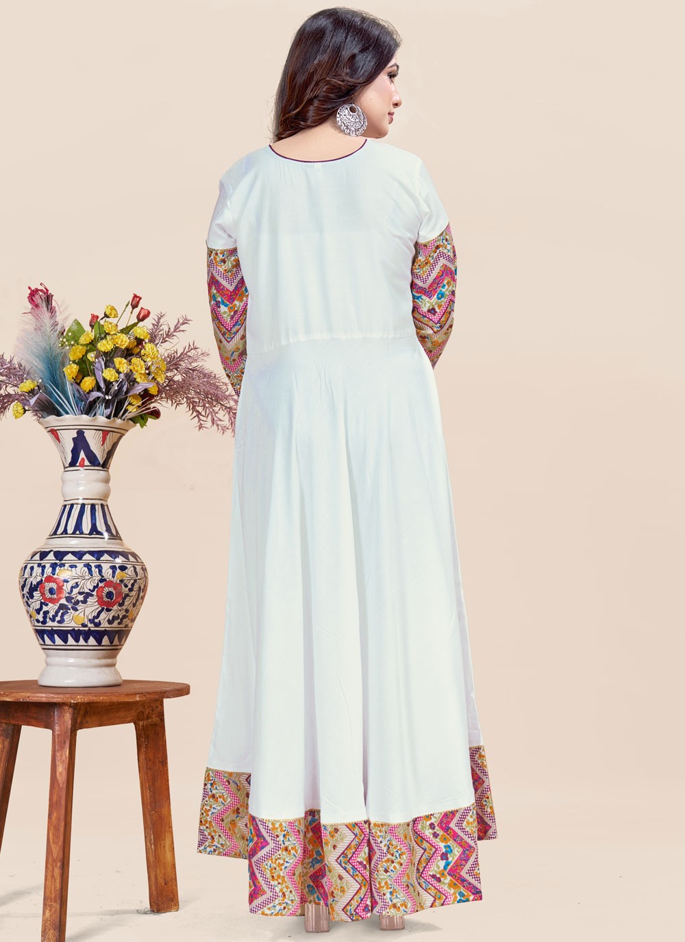 Rayon Gown - G1748