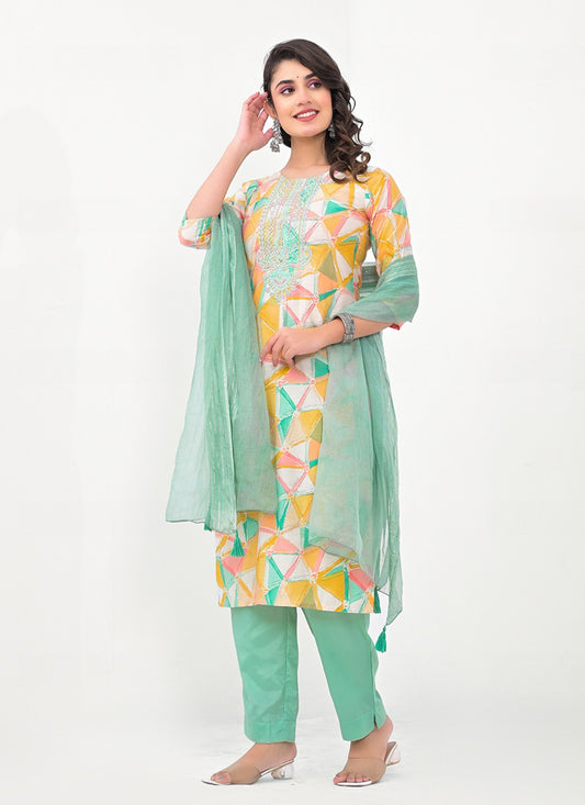 Cotton Pant Style Suit - T3023