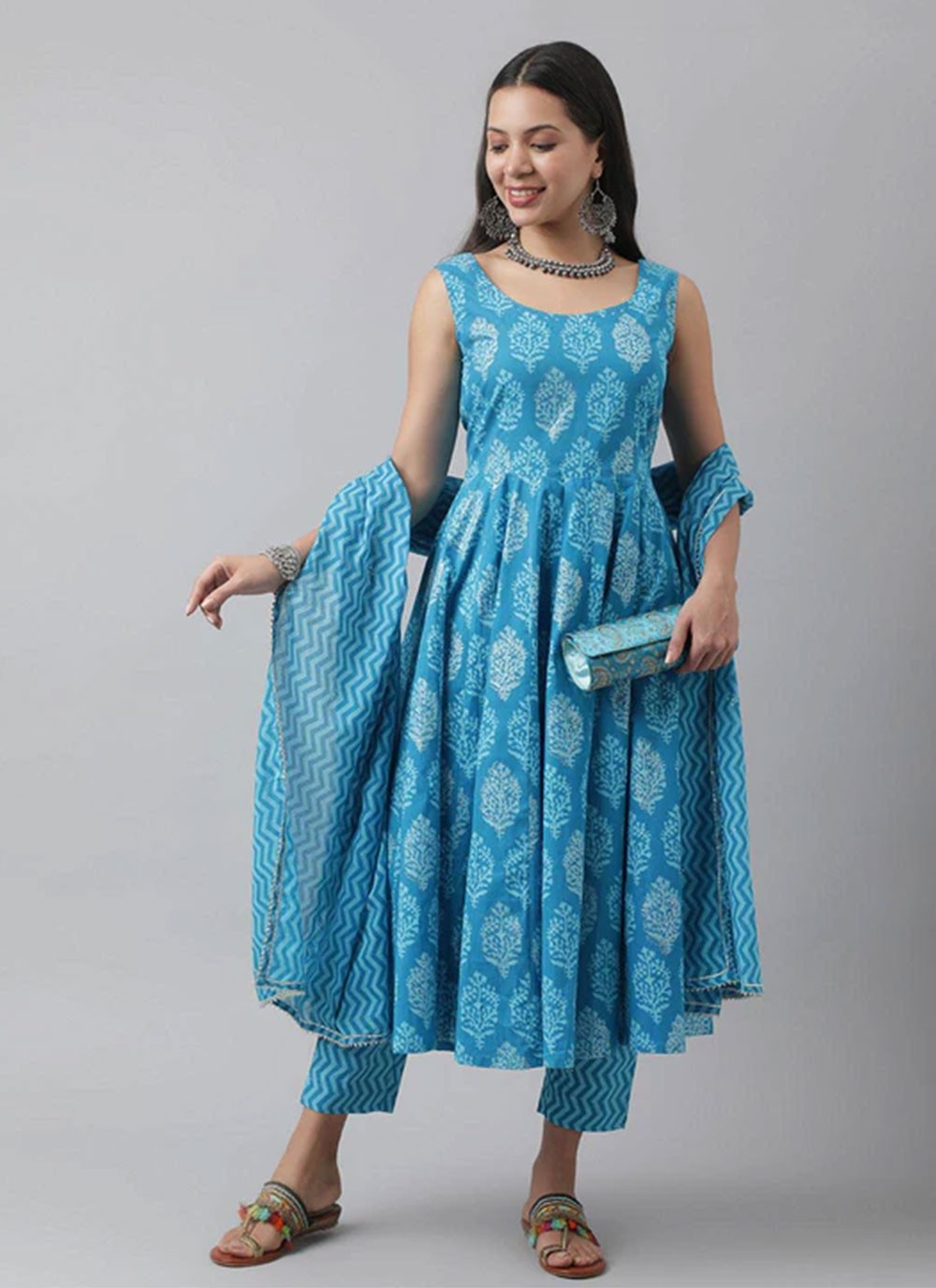 Cotton Salwar Suit - T2215