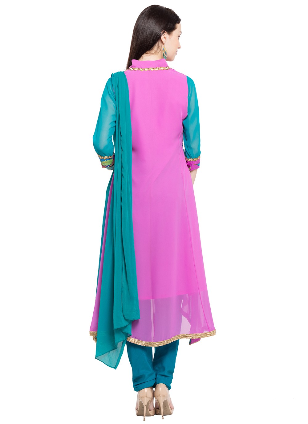 Faux Georgette Salwar Suit - T237