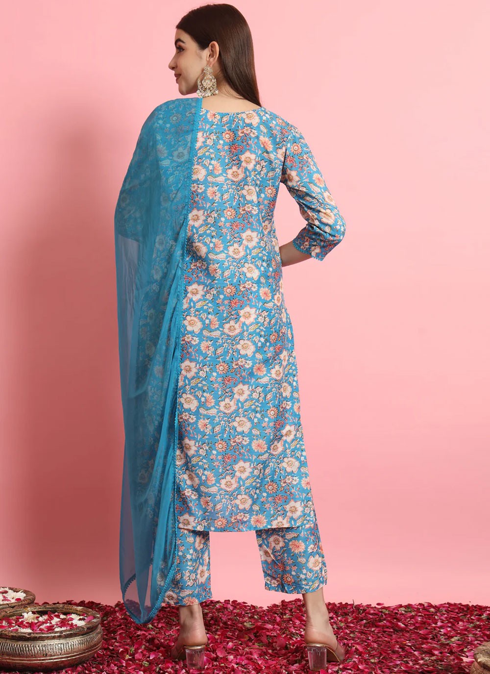 Rayon, Viscose Salwar Suit - T2612