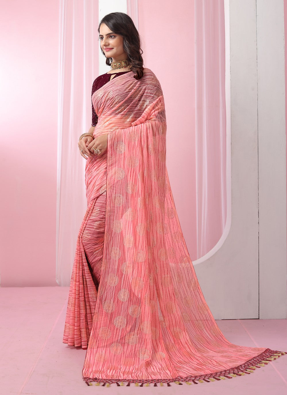 Classic Designer Georgette Saree - S3724