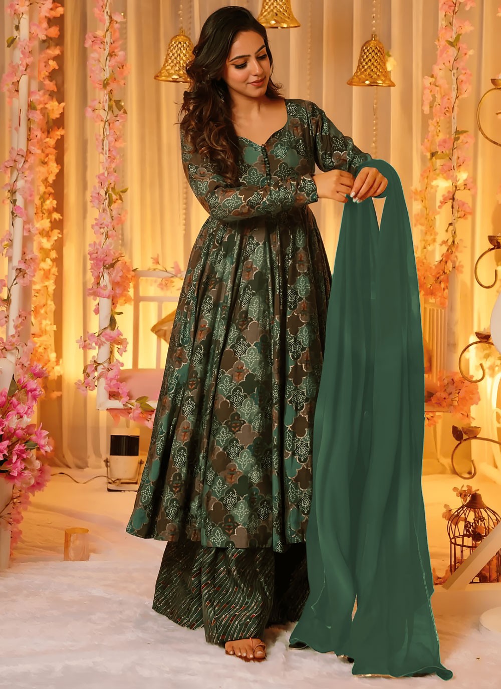 Muslin Salwar Suit - T4102