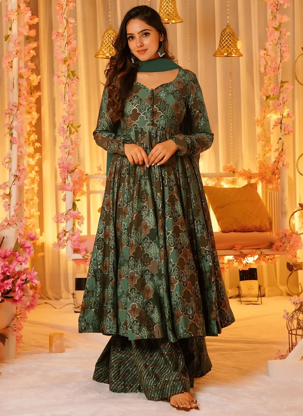 Muslin Salwar Suit - T4102