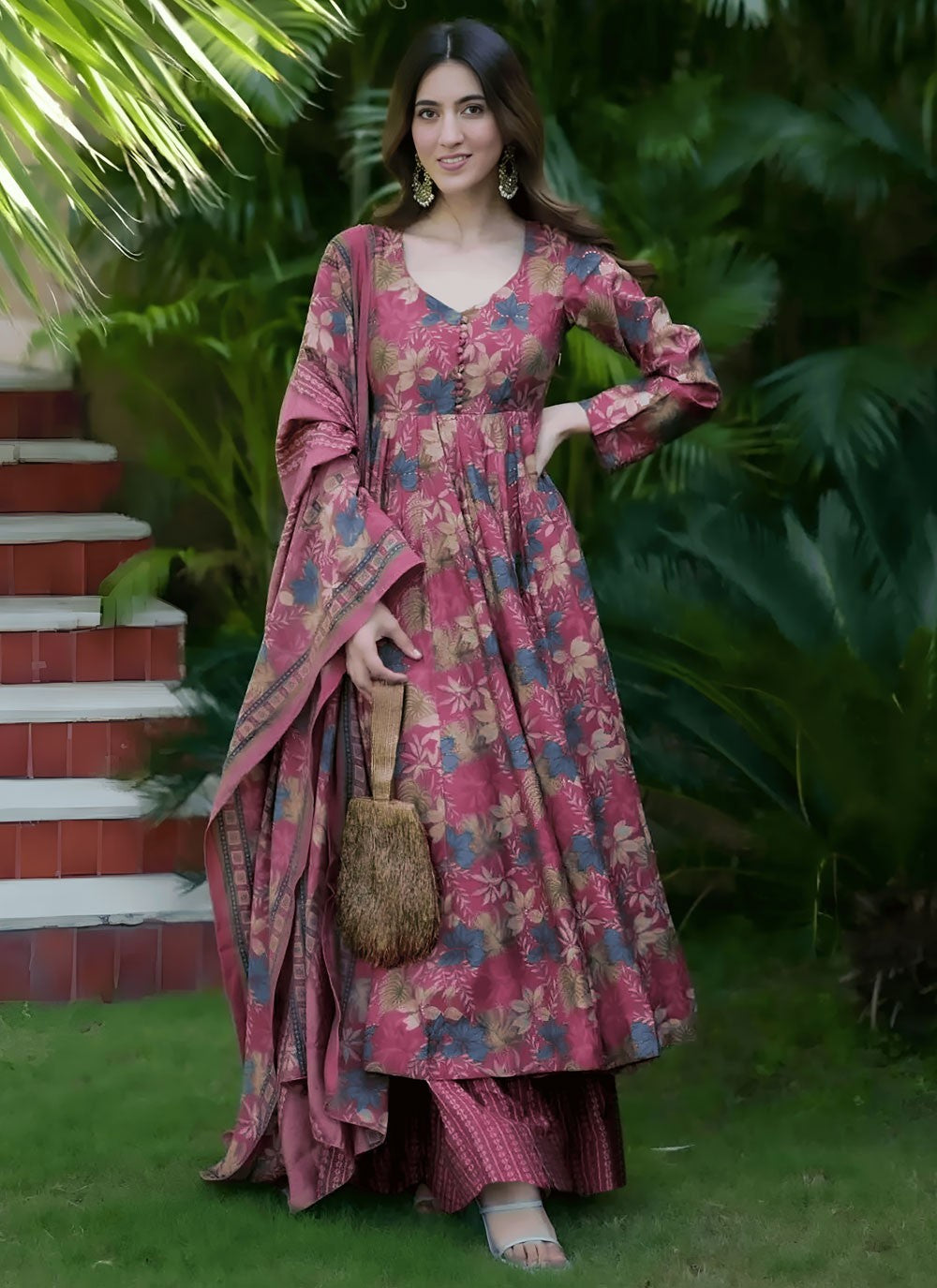 Muslin Salwar Suit - T4102