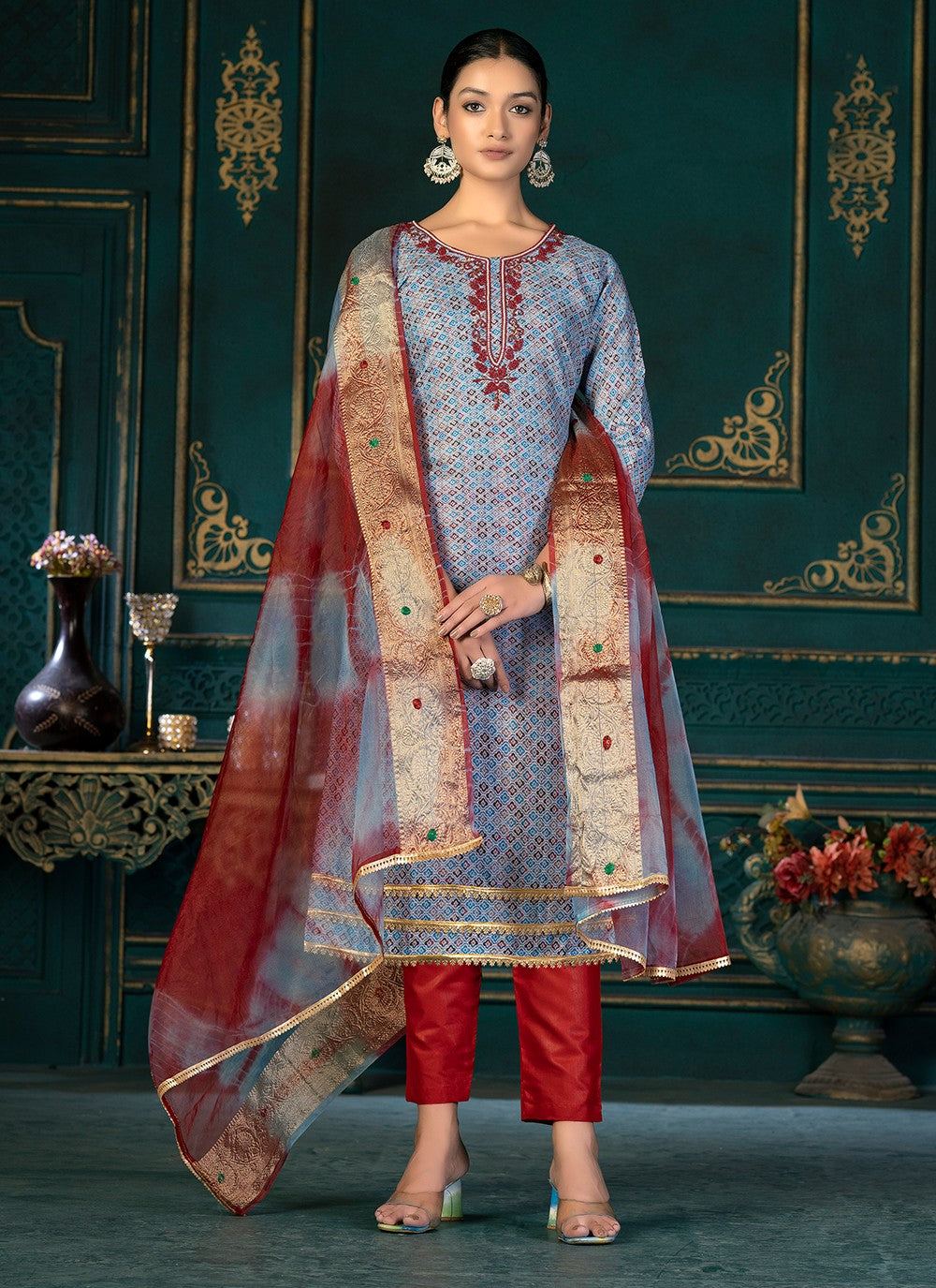 Cotton Salwar Suit - T1127