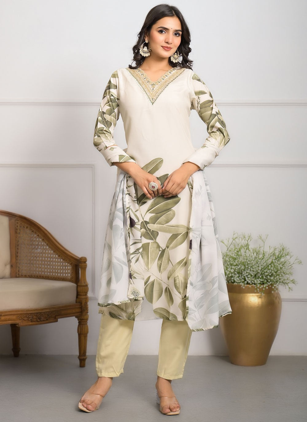 Viscose Salwar Suit - T4095