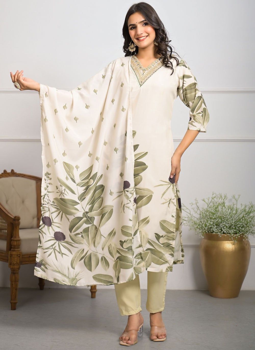 Viscose Salwar Suit - T4095