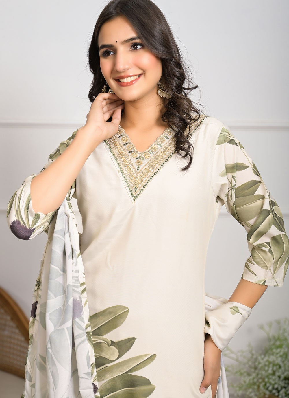 Viscose Salwar Suit - T4095