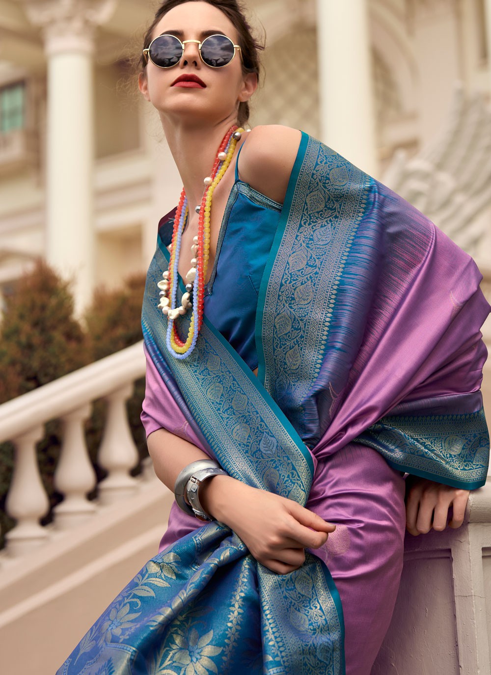 Weaving Zari Pure Silk Saree - S11970