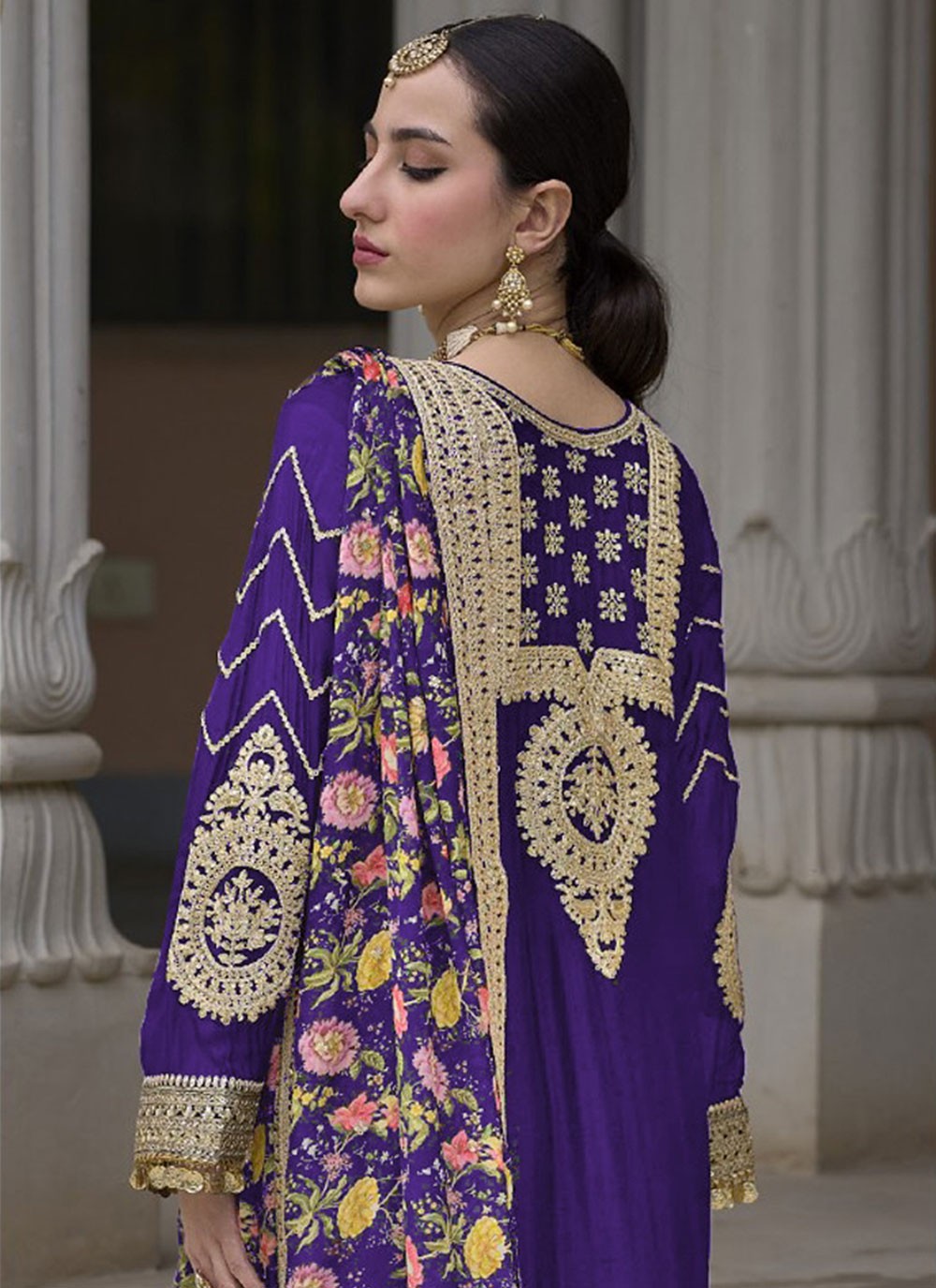 Chinon Salwar Suit - T3121