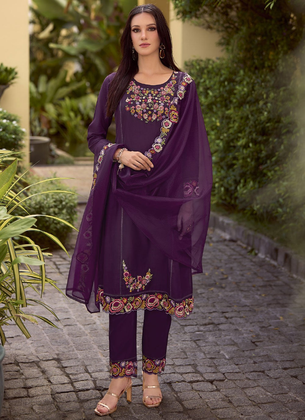 Viscose Salwar Suit - T3617