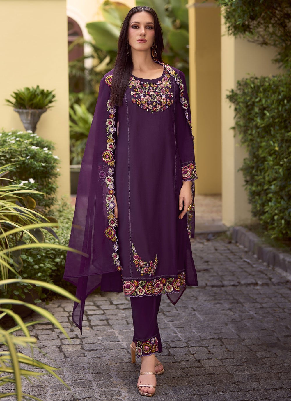 Viscose Salwar Suit - T3617