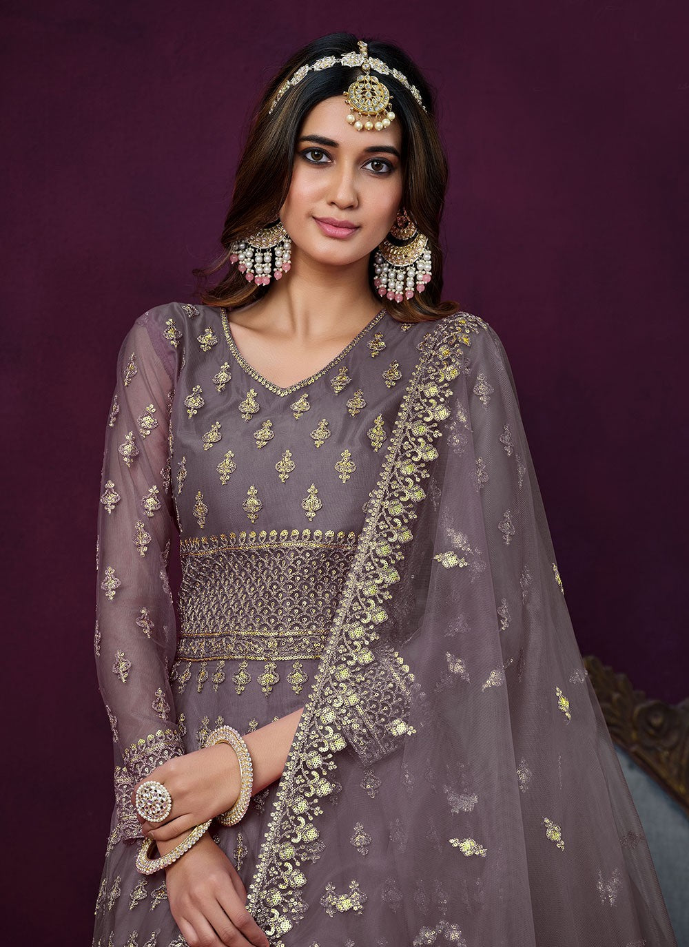 Net Anarkali - T1843