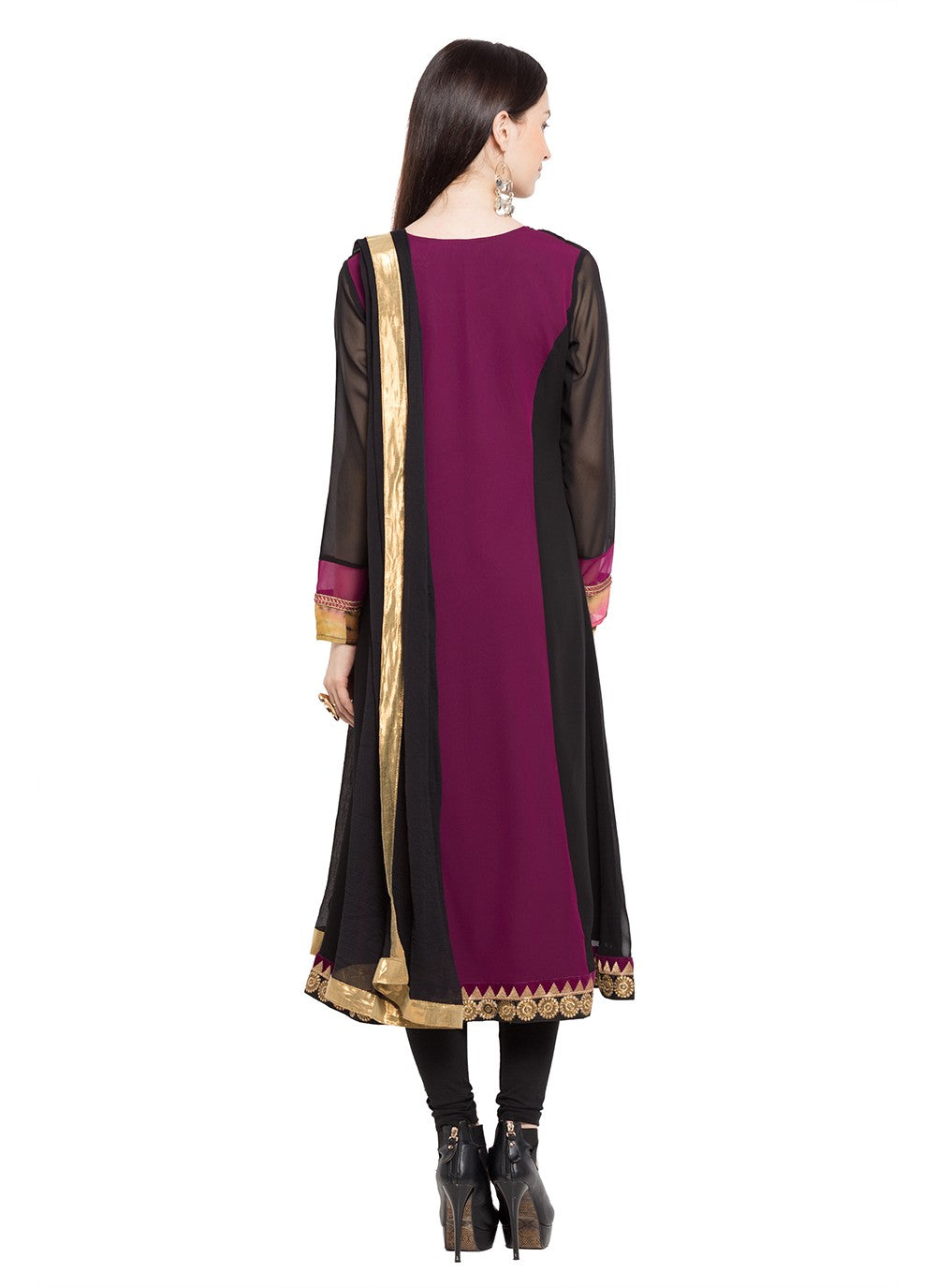 Faux Georgette Salwar Suit - T237